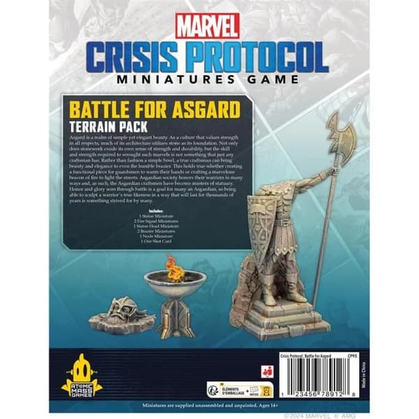 Atomviktspel - 2009073 - Marvel: Krisprotokoll Pack Terrain Battle for Asgard