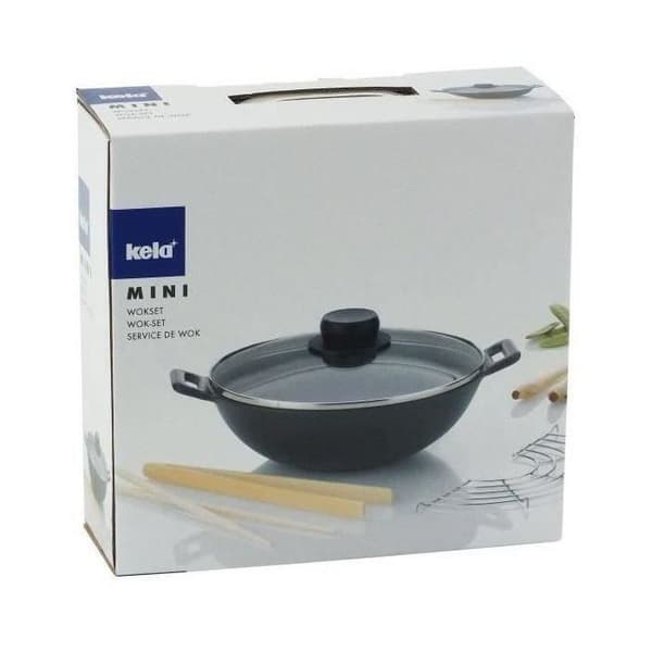 Set med 5 mini Wok KELA - 24 cm