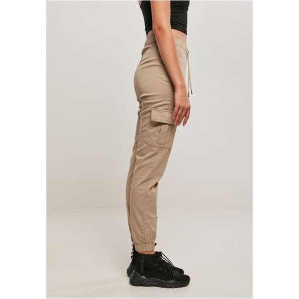 Cargo byxor - URBAN CLASSICS - GT - Hög midja - Bekväm - 98% bomull 2% elastan