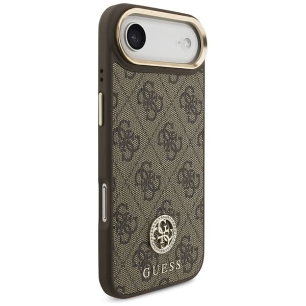 Guess 4G Strass Logo MagSafe-skal för iPhone Air - Brun