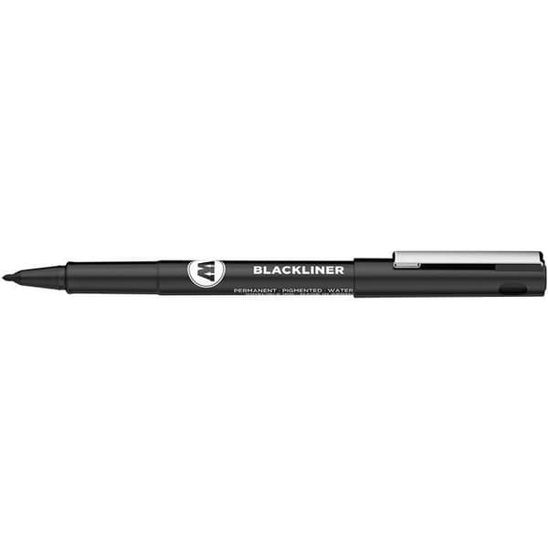 Molotow MO703211 rund kulspetspenna, svart, 6-pack