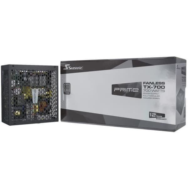 PC -strömförsörjning - SEASONIC - PRIME TX 700 FANLESS TITANIUM