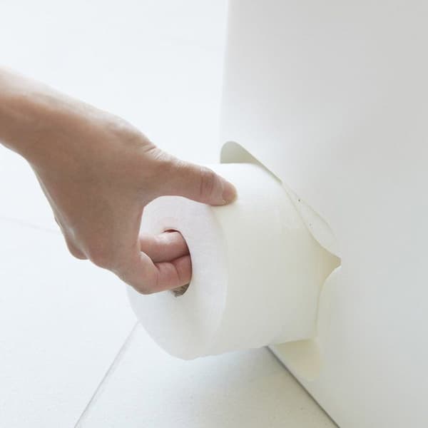 YAMAZAKI - Toalettpapirrullholder - L23 cm - Vit
