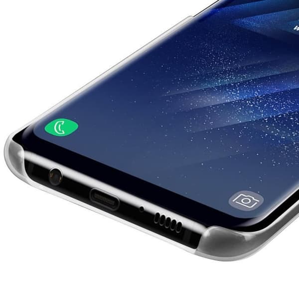 Samsung S8+ Ultra Thin Transparent Fodral Silver