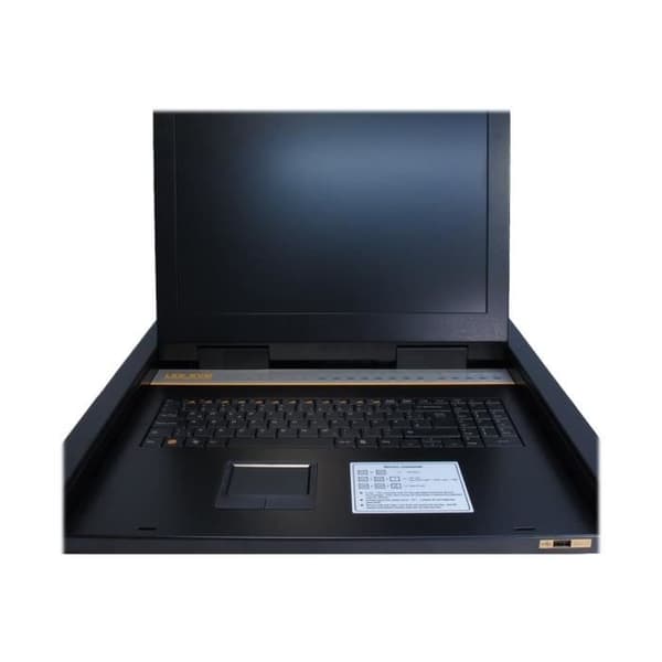 Konsol KVM - Inter-Tech - KVM-1708 - 8 portar - PS/2, USB - 17" - Rack-montabel