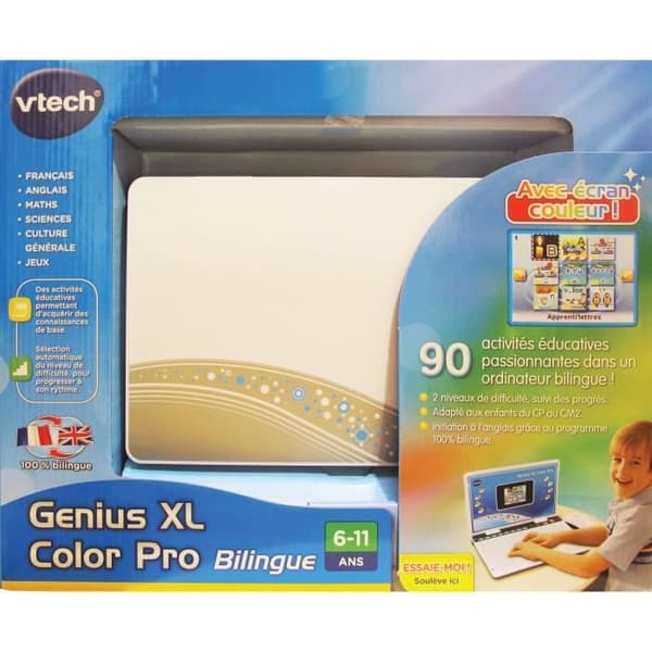 VTECH - Genius XL Color - Pro Bilingual Child - Grå