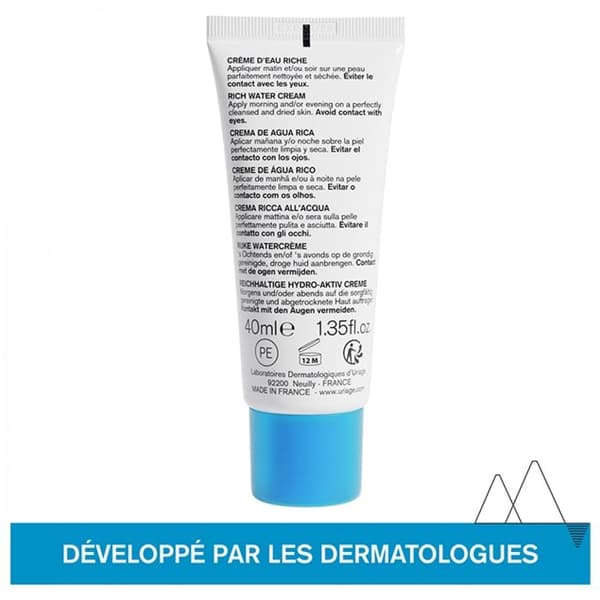 Uriage termalvatten rik vattenkräm 40ml