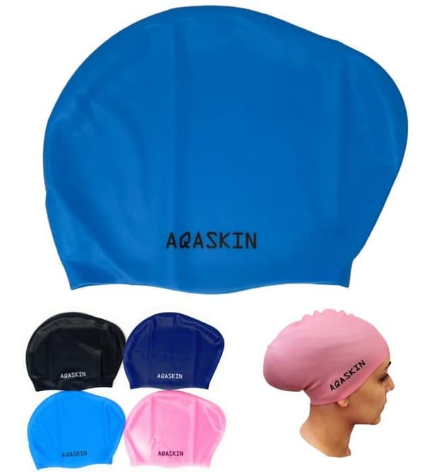 Badmössa - poolmössa - badmössa - dykarhuva Aqaskin