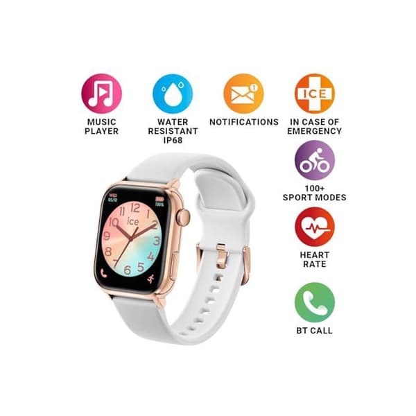 Klocka - ICE WATCH - 022537 - Roséguld - Vit - 1.96 AMOLED