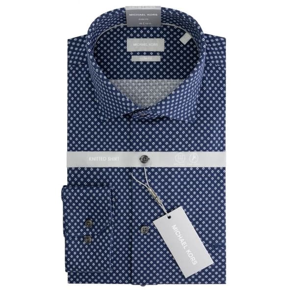 Slim fit tryckt piké Michael Kors