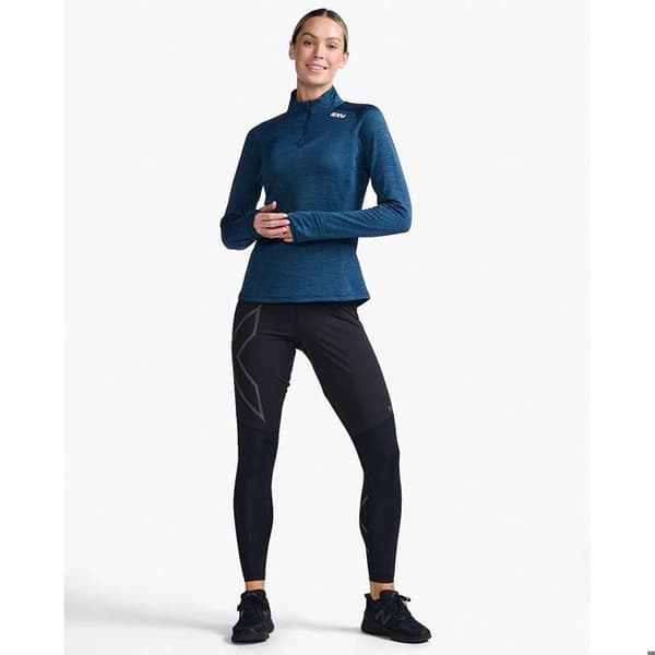 Långärmad tröja 1/4 zip dam 2XU Ignition