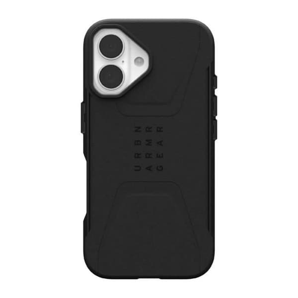 Skyddsskal - UAG - iPhone 16 - Svart - MagSafe - Stötdämpning