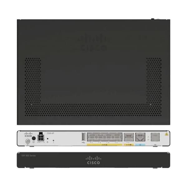 Router - CISCO - 927 VDSL2-ADSL2+ - 4 Ethernet-portar - Integrerad switch - Statisk IP