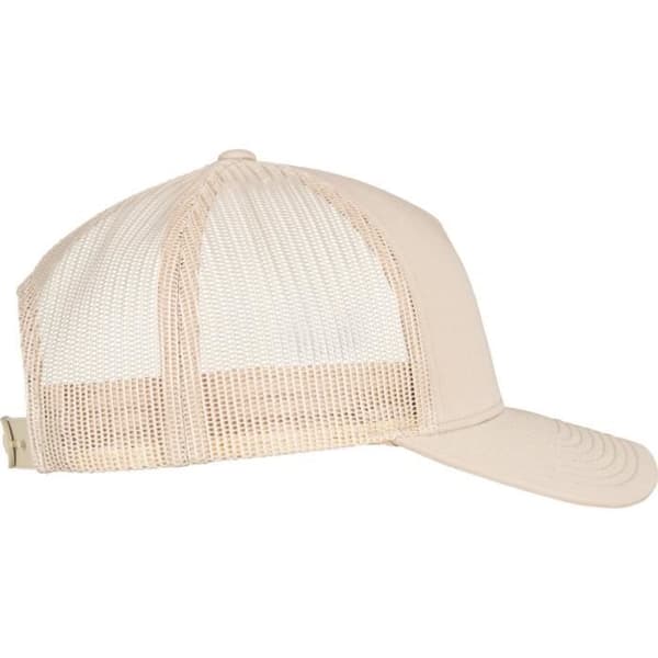 Flexfit 5-Panel RETRO Trucker Snapback Cap - Beige - Herr