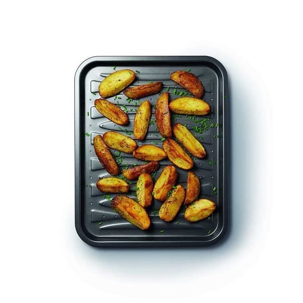 Grillplatta - Kitchen Craft - Master Class - Non-stick - 39cm x 31.5cm - Stål