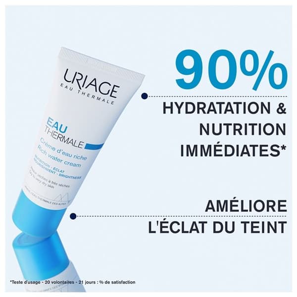 Uriage termalvatten rik vattenkräm 40ml