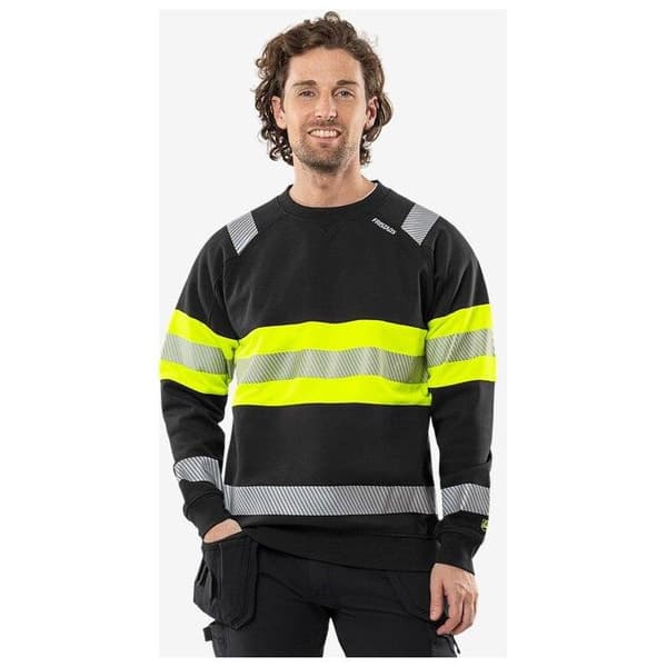 Högsynlighets ziptröja Fristads 7530 GKC