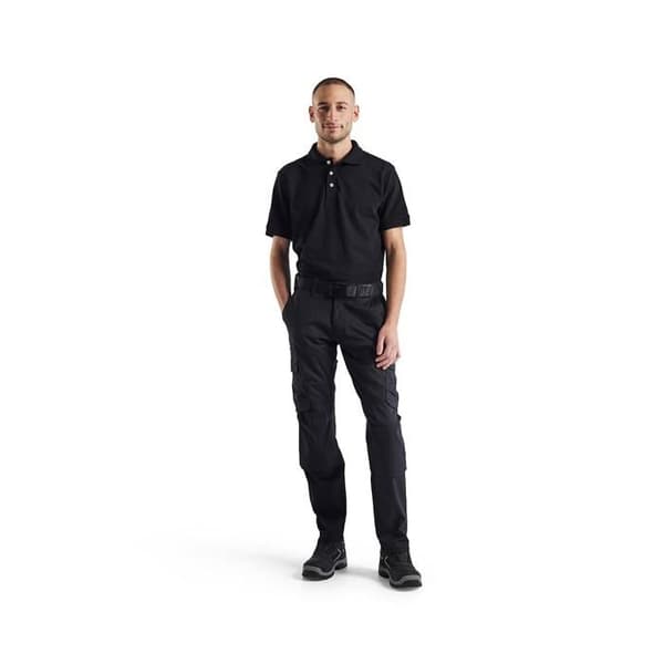 Arbetsbyxor med stretchknäfickor 2D Blaklader