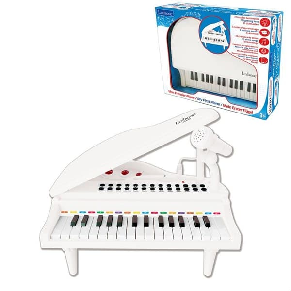 Mini elektroniskt flyglar med mikrofon