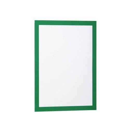 A4 Magnetisk ram - Slitstark - 487205 - Silver - Grön - Set om 2