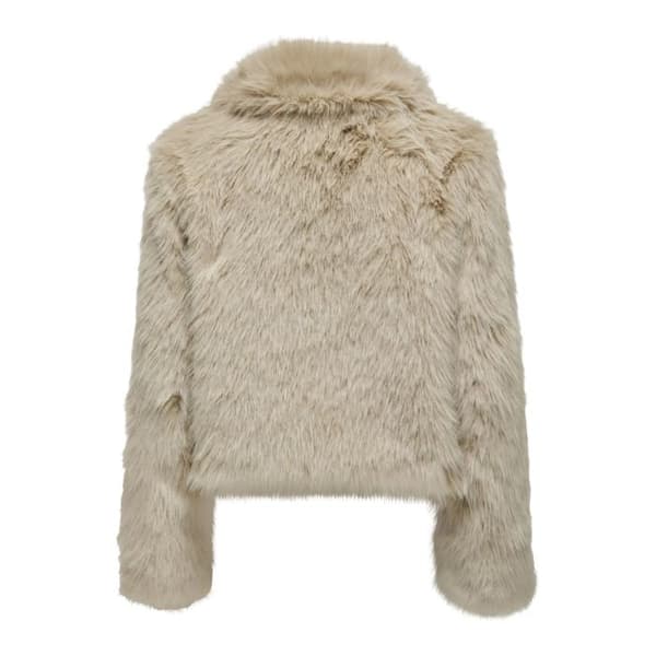 Faux fur jacka dam Only Manny
