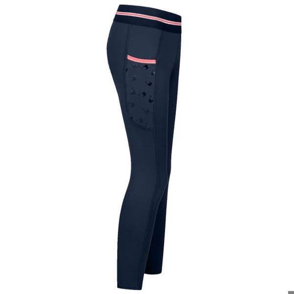 Termisk ridbyxa full grip flicka ELT Lucky Leni