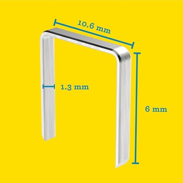 RAPID STAPLES 5 000 STICKER 6MM 140