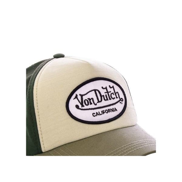 Baseballkeps - Von Dutch - Jacks - Brun - Beige - 100 % bomull