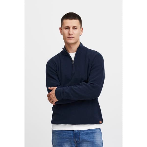 Pull 1/2 zip Blend Codford - Blå - M