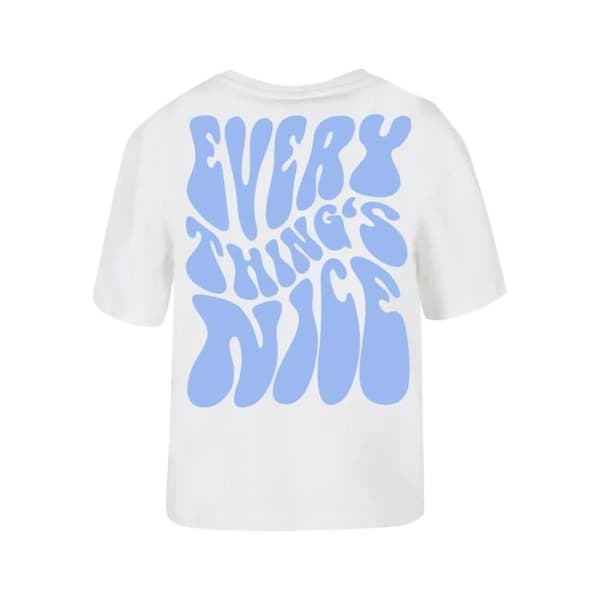 T-shirt dam Miss Tee Everything's Nice Vol 2 - vit