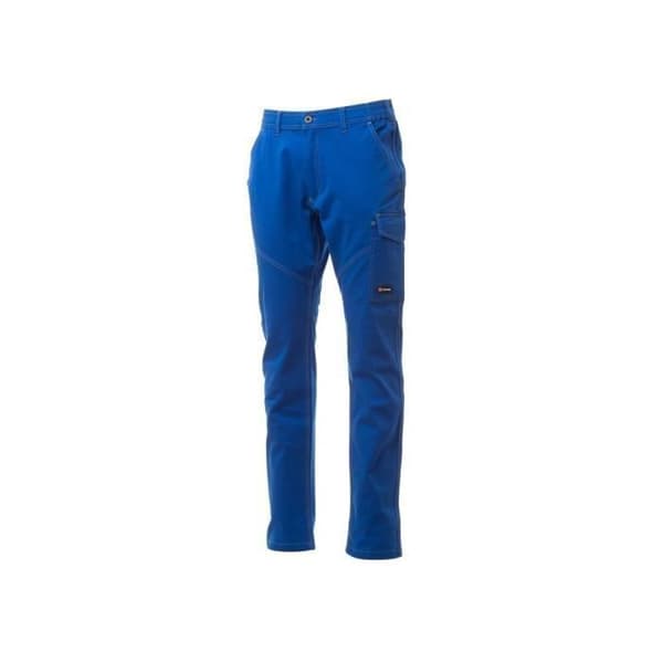 Cargobyxor - Payper Wear - Worker Stretch - Kungsblå - Sidoresår - LOCK SYSTEM fickor