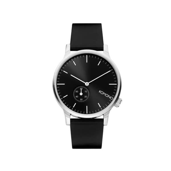 KOMONO Winston subs svart silver NOSIZE Negro