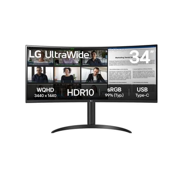 Lg UltraWide 34WR55QK-B PC-skärm