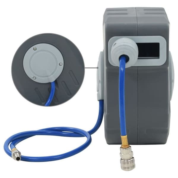 vidaXL automatisk luftslangrulle 3/8" 12 m