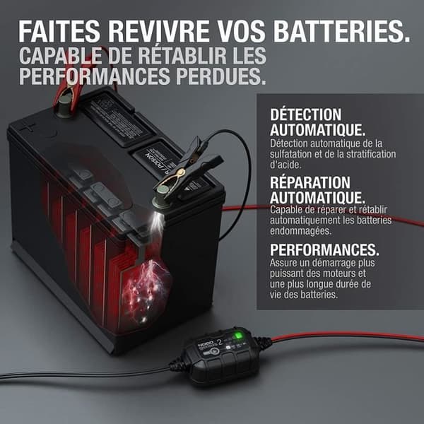 Noco - Genius Batteriladdare 2EU 2A