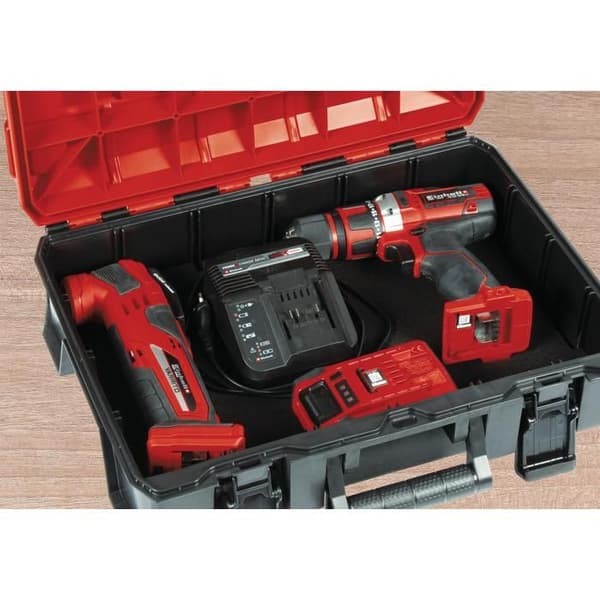 Einhell förvaringslåda E-Case S-F (max 25 kg, för modulär förvaring av känslig utrustning)