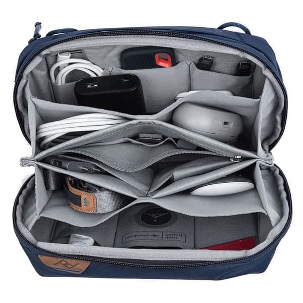 Etui - PEAK DESIGN - Tech Pouch V2 - 2 L - Blå - 2 års garanti