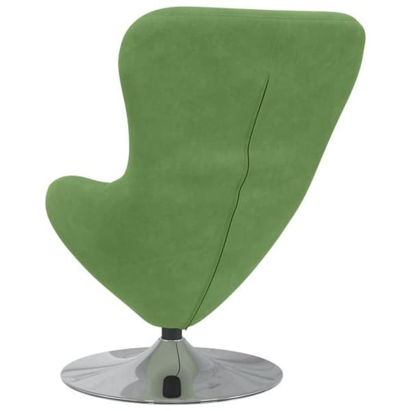 Fåtölj - Ägg - Sammet - Ljusgrön - 1 plats - Nutida design