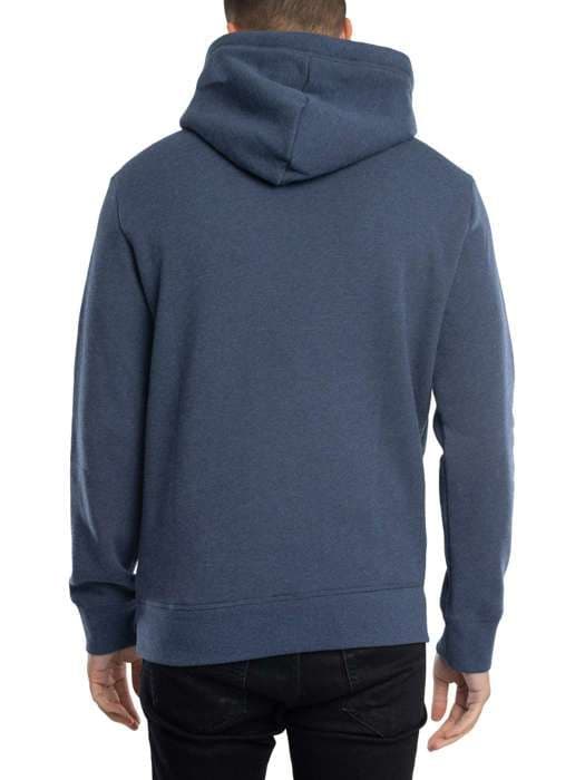 Essential Logo Hoodie - Superdry - Herr - Blå