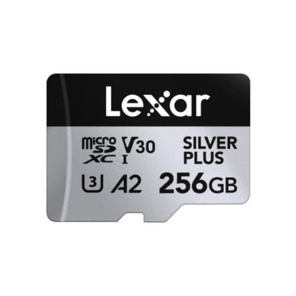 LEXAR MicroSDXC Silver Plus UHS-1 256Go R205/W150 V30