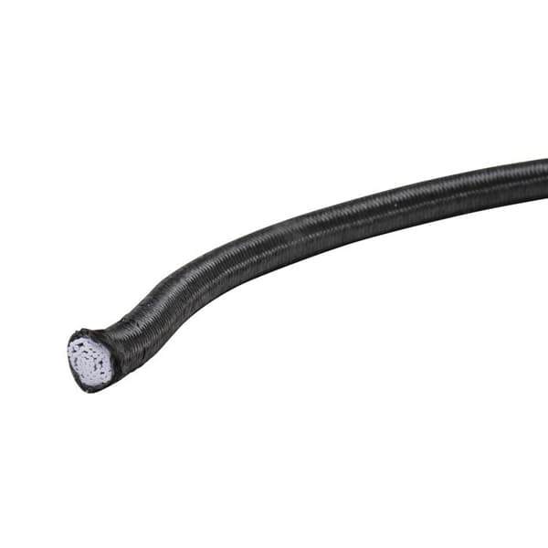 Svart elastisk spännband WERKA PRO rulle 10mm x 40m