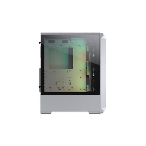 Speldatorchassi - COUGAR - ARCHON 2 RGB VIT - 3 ARGB-fläktar ingår - Härdat glas