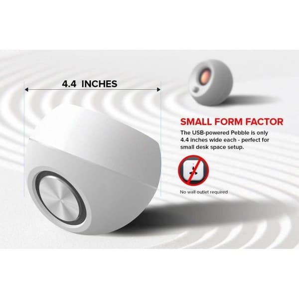 PC-högtalare - Creative Pebble - 4,4 Watt - USB - Svart