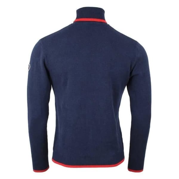 Peak Mountain Caflake Turtleneck Sweater - Marinblå - S