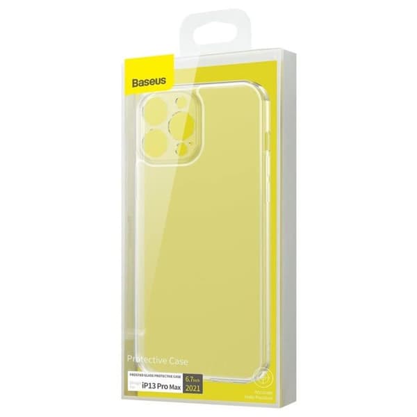 Mobilskal - BASEUS - BSU2950CL - Matt glas - iPhone 13 Pro Max - Transparent