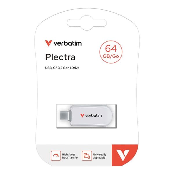 VERBATIM CLE 64GB USB-C PLECTRA BLC
