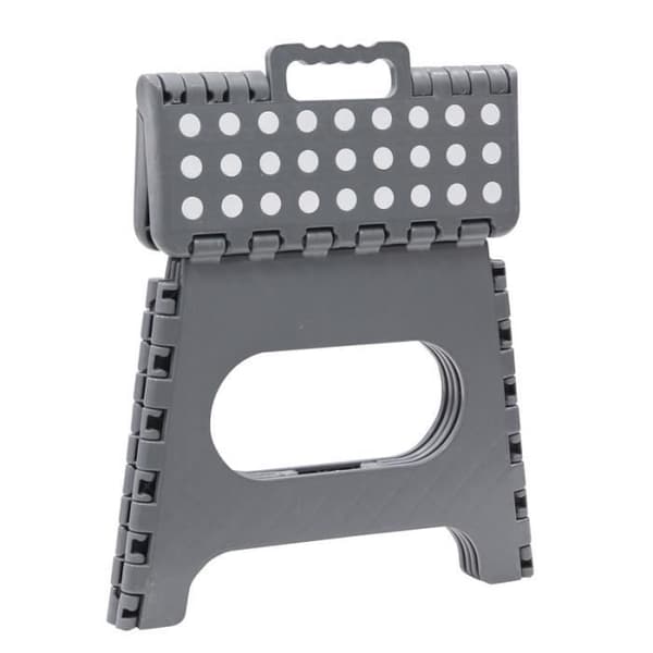 Arregui TB-027-G Multipurpose Folding Pall, Step, 27 cm hög, grå
