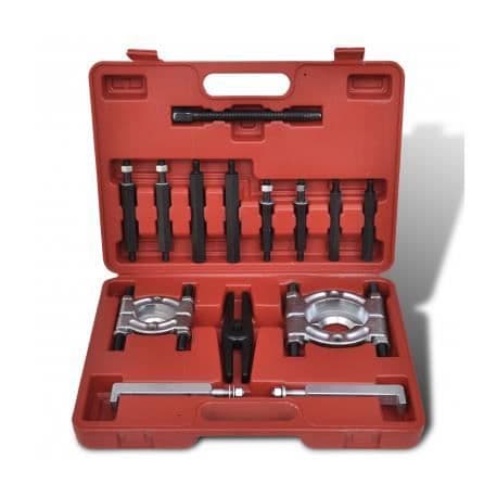 vidaXL Lageravdragare Set 14 st