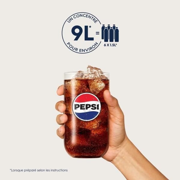 Sodastream - 6-pack PEPSI koncentrat - 440ml