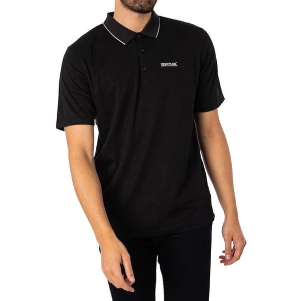 Regatta Maverick V Active herrpikétröja polyester svart